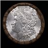Image 2 : ***Auction Highlight***  AU/BU Slider Brinks Shotgun Morgan $1 Roll 1887 & 'O' Ends Virtually UNC (f