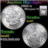 ***Auction Highlight*** 1901-o Morgan Dollar 1 Graded ms67 By SEGS (fc)
