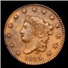 Image 2 : ***Auction Highlight*** 1824 Coronet Head Large Cent 1c Graded ms64 bn By SEGS (fc)