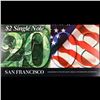 Image 2 : 2003A $2 Federal Reserve Note, Uncirculated 2008 BEP Folio Issue (San Francisco, CA) Grades Gem CU