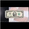 Image 4 : 2003A $2 Federal Reserve Note, Uncirculated 2008 BEP Folio Issue (San Francisco, CA) Grades Gem CU