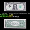 **Star Note** 1963B $1 'Barr Note' Federal Reserve Note Grades Choice AU/BU Slider