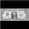 Image 2 : **Star Note** 1963B $1 'Barr Note' Federal Reserve Note Grades Choice AU/BU Slider