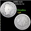Image 1 : 1883 n/c Liberty Nickel 5c Grades vg, very good