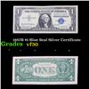 1957B $1 Blue Seal Silver Certificate Grades vf++
