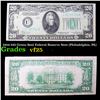 1934 $20 Green Seal Federal Reserve Note (Philadelphia, PA) Grades vf+