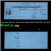 1894 State of Illinois, Rock Island, Peoples Nationl Bank Check For $8.50 Grades NG