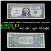 **Star Note** 1957 $1 Blue Seal Silver Certificate Grades f, fine
