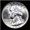 Image 2 : 1946-p Washington Quarter 25c Grades GEM++ Unc