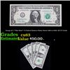 Image 1 : Group of 5 **Star Note** $1 Federal Reserve Notes, Series 1963 to 2009, All CU Grade Grades Select C