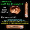 Image 1 : Lincoln 1c roll, 1968-s 50 pcs Wrapper.