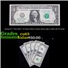 Image 1 : Group of 5 **Star Note** $1 Federal Reserve Notes, Series 1963 to 2009, All CU Grade Grades Select C