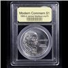 Image 2 : 1993-d Bill of Rights Modern Commem Dollar $1 Graded ms70, Perfection BY USCG