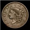 Image 2 : 1838 Coronet Head Large Cent 1c Grades f+