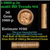 Image 1 : Shotgun Lincoln 1c roll, 1960-p 50 pcs Brandt Wrapper.