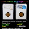 Image 1 : ***Auction Highlight*** NGC (1861-1865) Ultra Rare Sutler Token R-9 UI S-P-B STV6 TOP POP! Graded ms