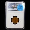 Image 3 : ***Auction Highlight*** NGC (1861-1865) Ultra Rare Sutler Token R-9 UI S-P-B STV6 TOP POP! Graded ms
