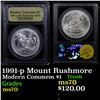 Image 1 : 1991-p Mount Rushmore Modern Commem Dollar $1 Graded ms70, Perfection By USCG