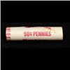 Image 3 : Shotgun Lincoln 1c roll, 1980-p 50 pcs Merchants Bank Wrapper.