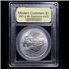 Image 2 : 1991-p Mount Rushmore Modern Commem Dollar $1 Graded ms70, Perfection BY USCG