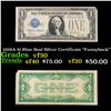 1928A $1 Blue Seal Silver Certificate "Funnyback" Grades vf++