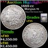 ***Auction Highlight*** 1889-cc Morgan Dollar $1 Graded vf35 By SEGS (fc)