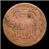 Image 2 : 1864 Large Motto Two Cent Piece 2c Grades f details