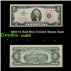 Image 1 : 1963 $2 Red Seal United States Note Grades Select CU