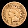 Image 2 : 1862 Indian Cent 1c Grades vf+