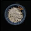 Image 2 : Buffalo Nickel Shotgun Roll in Old Bank Style 'Bell Telephone'  Wrapper 1923 &d Mint Ends Grades