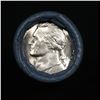 Image 2 : Solid 1944-p Silver War Jefferson Nickel 5c Shotgun Roll in Old Bank Style Wrapper