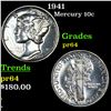 Image 1 : Proof 1941 Mercury Dime 10c Grades Choice Proof