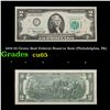 1976 $2 Green Seal Federal Reserve Note (Philadelphia, PA) Grades Gem CU