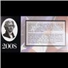 Image 3 : 2003A $2 Federal Reserve Note, Uncirculated 2008 BEP Folio Issue (Cleveland, OH) Grades Gem CU