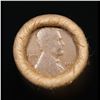 Image 2 : Mixed small cents 1c orig shotgun roll, 1916-d Wheat Cent, 1863 Indian Cent other end, Brinks Wrappe