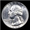Image 2 : 1943-p Washington Quarter 25c Grades Select Unc