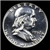 Image 2 : Proof 1952 Franklin Half Dollar 50c Graded pr66+ By SEGS