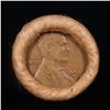 Image 2 : Mixed small cents 1c orig shotgun roll, 1919-s Wheat Cent, 1890 Indian Cent other end, Brinks Wrappe