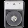 Image 4 : ***Auction Highlight*** 1923-s Mercury Dime 10c Graded ms65+ fsb By SEGS (fc)
