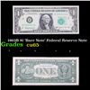 Image 1 : 1963B $1 'Barr Note' Federal Reserve Note Grades Gem CU