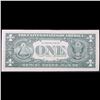 Image 3 : 1963B $1 'Barr Note' Federal Reserve Note Grades Gem CU