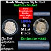 Image 1 : Buffalo Nickel Shotgun Roll in Old Bank Style 'Bell Telephone'  Wrapper 1924 &d Mint Ends Grades