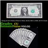 Image 1 : Group of 10 $1 Federal Reserve Notes, Series 1963 to 2009, All CU Grade Grades Select CU