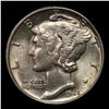Image 2 : 1945-p Mercury Dime 10c Grades Select+ Unc