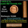 Image 1 : Shotgun Lincoln 1c roll, 1979-d 50 pcs Brink's Wrapper.