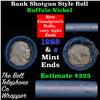 Image 1 : Buffalo Nickel Shotgun Roll in Old Bank Style 'Bell Telephone'  Wrapper 1925 &s Mint Ends Grades