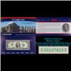 Image 1 : 2003A $2 Federal Reserve Note, Uncirculated 2010 BEP Folio Issue (Cleveland, OH) Grades Gem CU