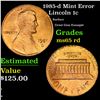 Image 1 : 1985-d Lincoln Cent Mint Error 1c Grades GEM Unc RD