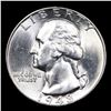Image 2 : 1948-p Washington Quarter 25c Grades GEM+ Unc