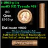 Image 1 : Shotgun Lincoln 1c roll, 1963-p 50 pcs Brandt Wrapper.